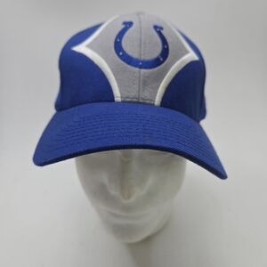 Vintage Indianapolis Colts Hat Cap Snapback Starter Tri-Power Spellout Logo NFL